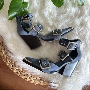 Like New: Free People x Jeffrey Campbell Hendrix Heels 7